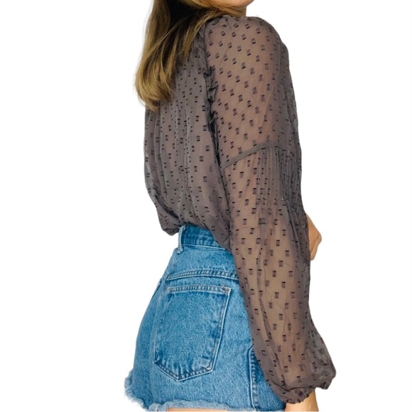 MARIE OLIVER Lennon Blouse in Raisin S - Picture 10 of 14